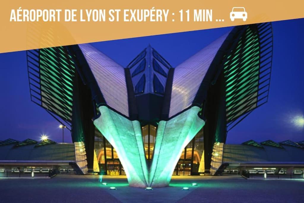 Comfort And Tranquility Near Lyon And Groupama Stadium, 4 Personnes Meyzieu Buitenkant foto