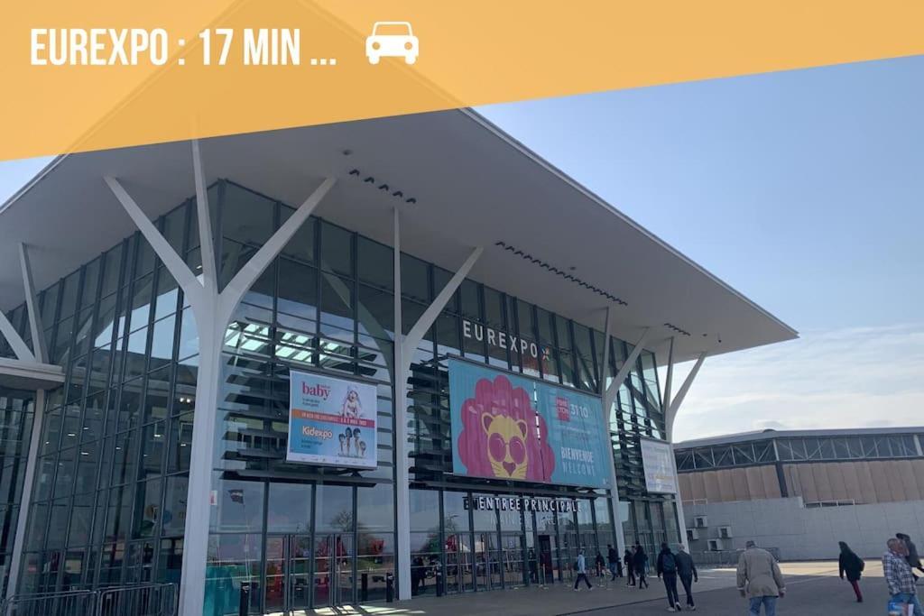 Comfort And Tranquility Near Lyon And Groupama Stadium, 4 Personnes Meyzieu Buitenkant foto