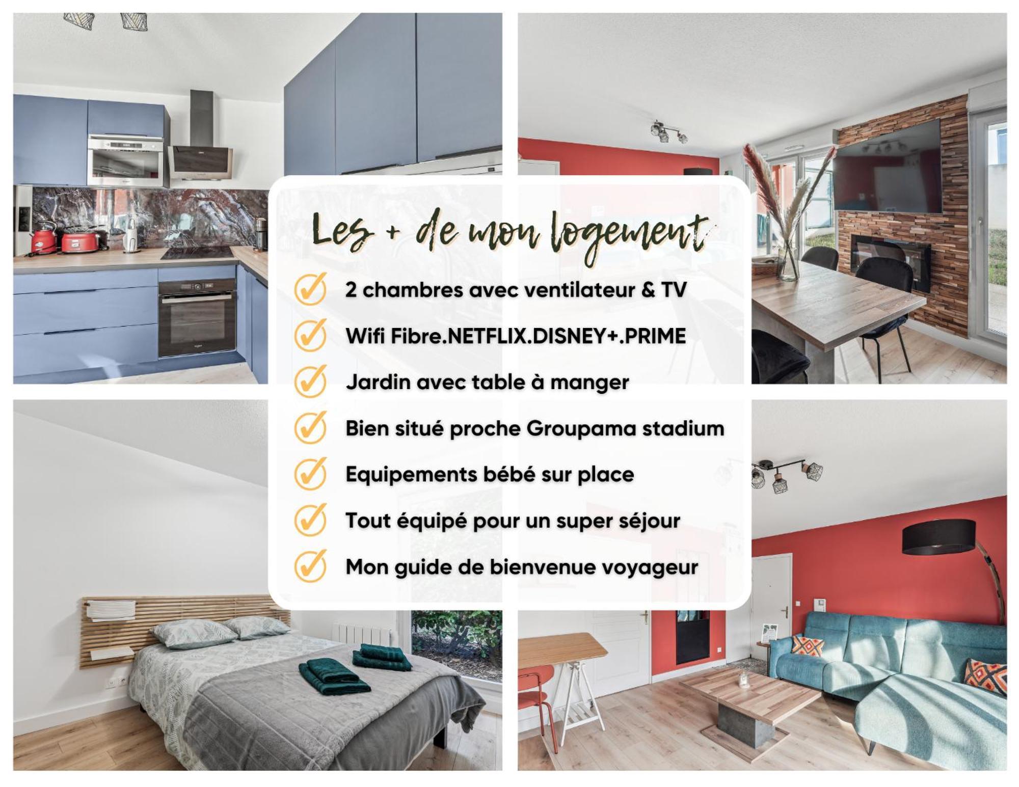 Comfort And Tranquility Near Lyon And Groupama Stadium, 4 Personnes Meyzieu Buitenkant foto